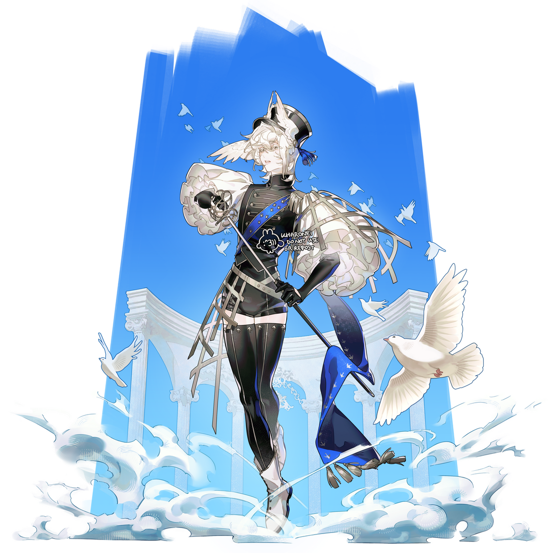 normal full body / splash art
